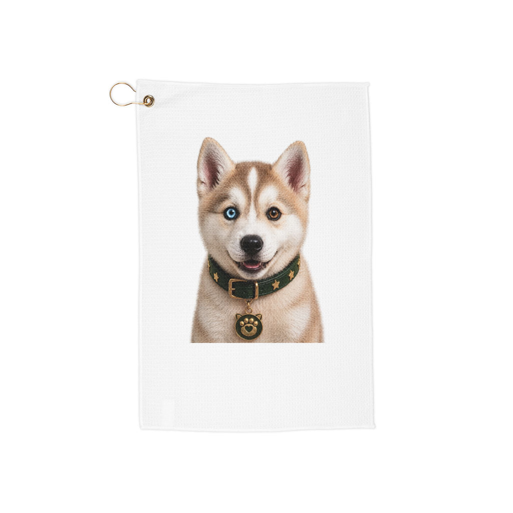 Custom Dog Golf Towel, Personalized Dog Golf Towel With Pet Photo, Custom Golf Towel Gift For Dog Dad, Dog Mom Golf Gift, Golf Lover Gift