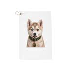 Custom Dog Golf Towel, Personalized Dog Golf Towel With Pet Photo, Custom Golf Towel Gift For Dog Dad, Dog Mom Golf Gift, Golf Lover Gift