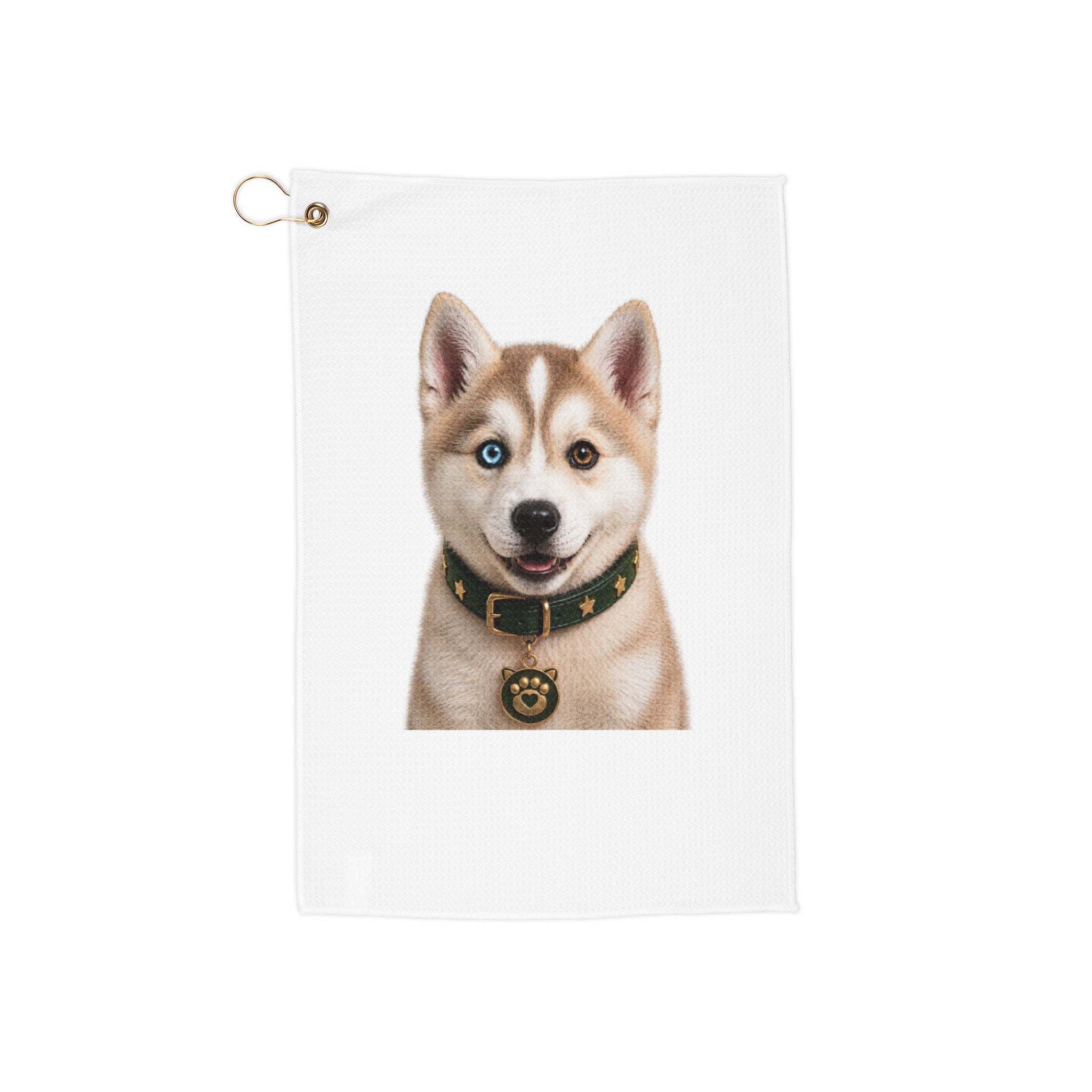 Custom Dog Golf Towel, Personalized Dog Golf Towel With Pet Photo, Custom Golf Towel Gift For Dog Dad, Dog Mom Golf Gift, Golf Lover Gift