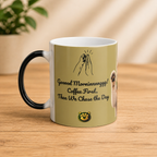Premium Heat Sensitive Color Changing Mug – Dog & Cat Lover Design | Magic Reveal Coffee Cup | Unique Gift Idea (11 oz)